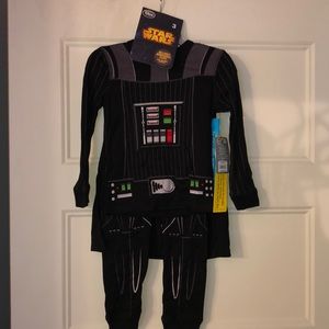 Disney Store Darth Vader Toddler Pajamas - Size 3